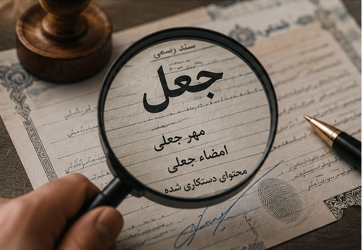 وکیل جعل اسناد کیست و چه پرونده‌هایی را پیگیری می‌کند؟ 