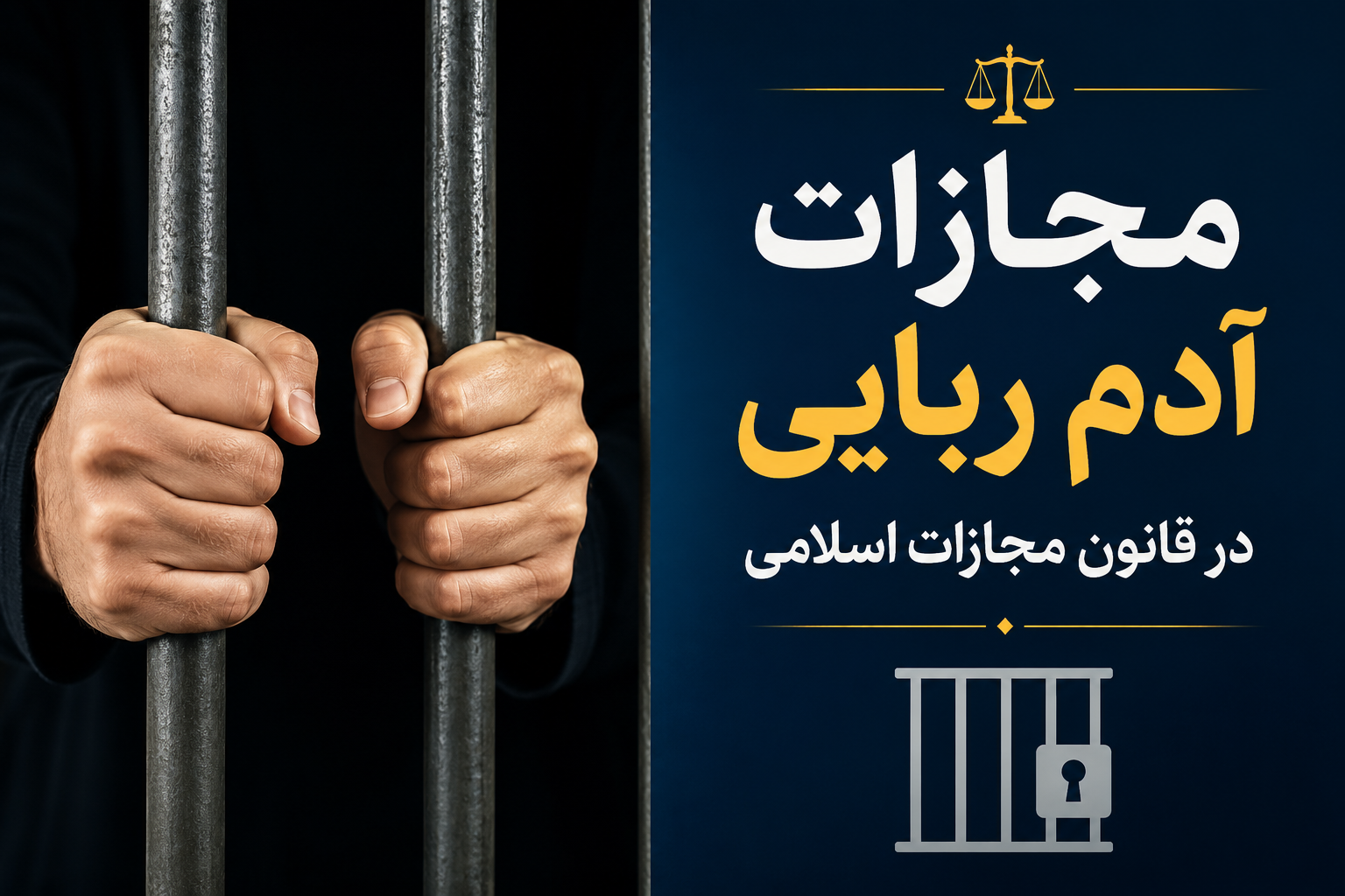 مجازات ادم ربایی در قانون اسلامی