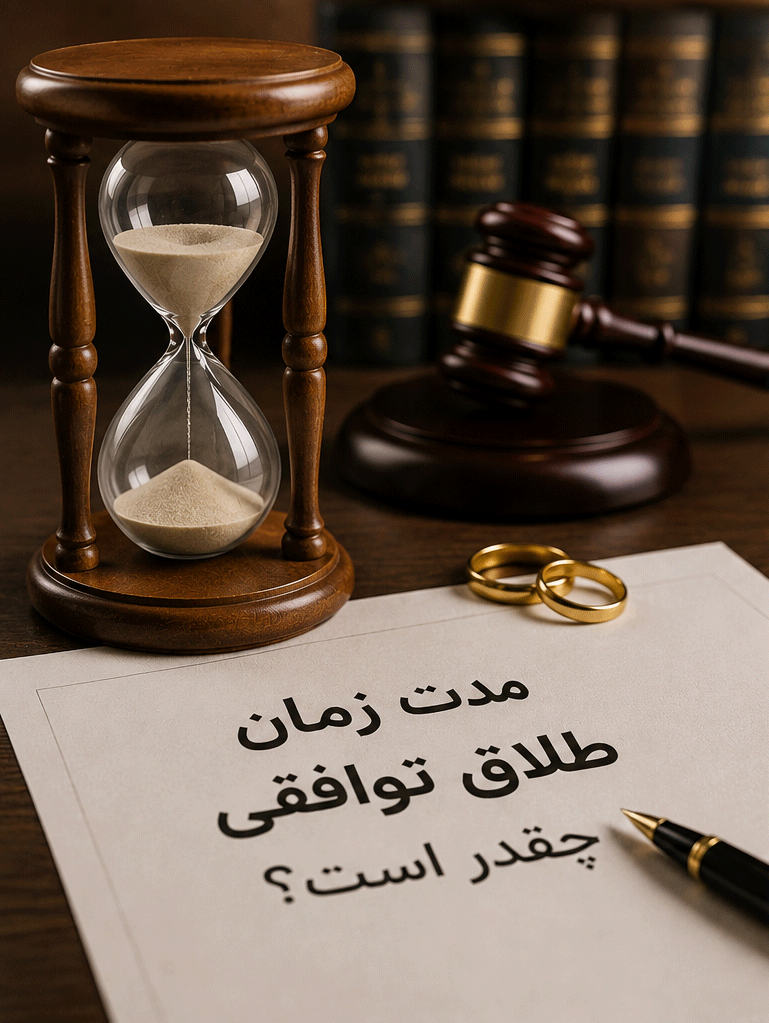 مدت زمان طلاق توافقی چقدر است؟ ⏱️ راهنمای کامل  + جدول زمانی