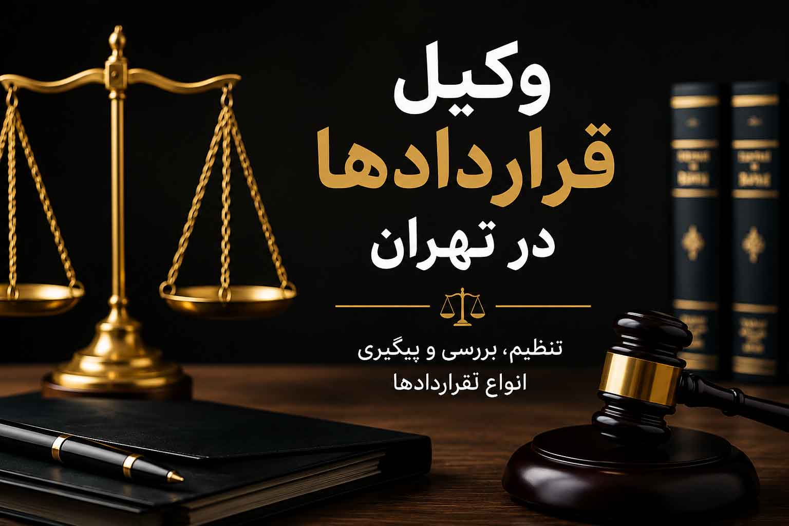 وکیل قرارداد در تهران