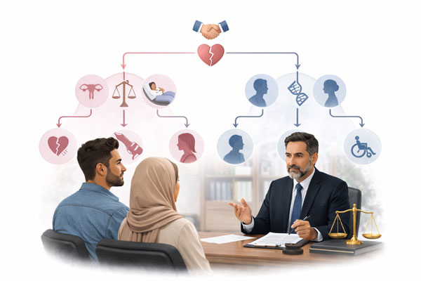 فسخ نکاح چیست و چه شرایطی دارد؟