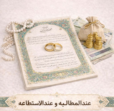 مهریه عندالمطالبه و عندالاستطاعه چه تفاوتی دارند؟