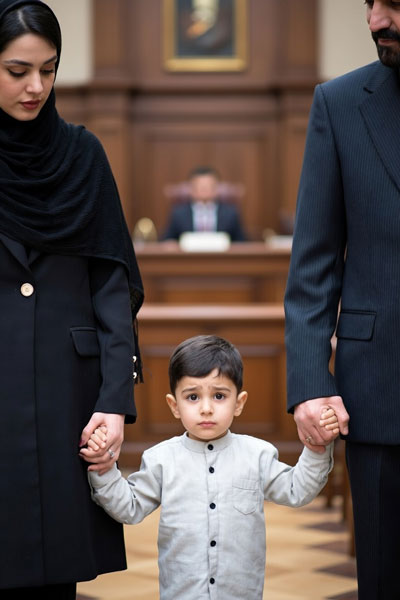 مراحل قانونی گرفتن حضانت فرزند | راهنمای کامل دادگاه خانواده