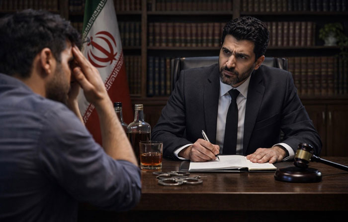 وکیل شرب خمر کیست و چه کمکی در پرونده‌های کیفری می‌کند؟