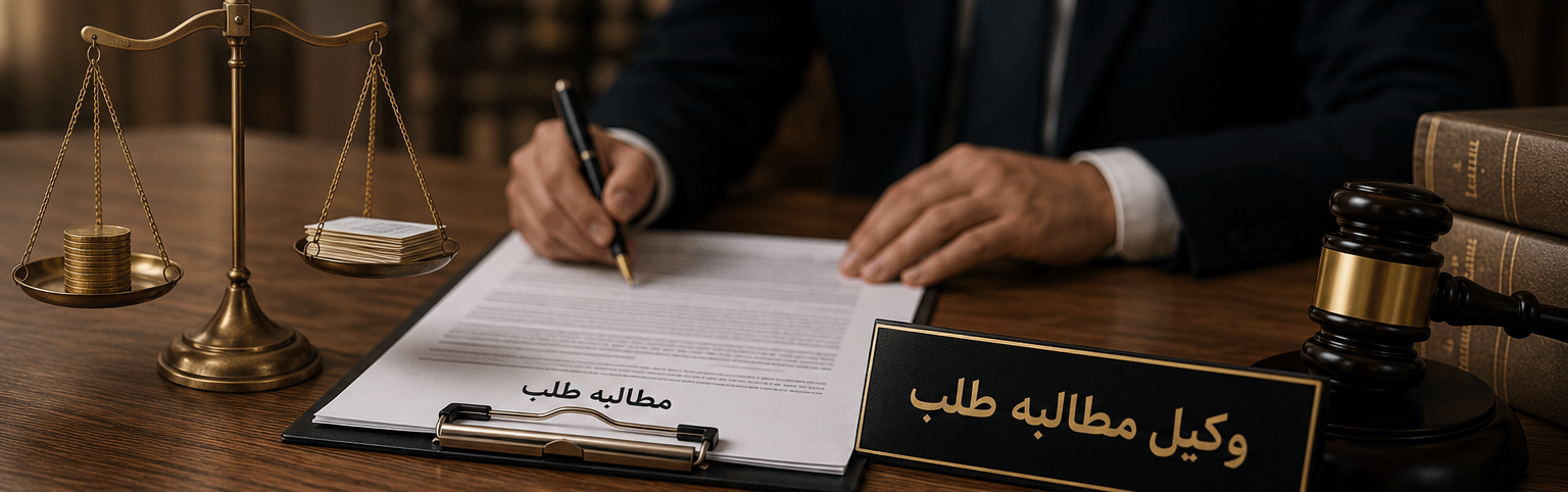 مطالبه طلب چیست؟ راه‌های قانونی وصول طلب با وکیل