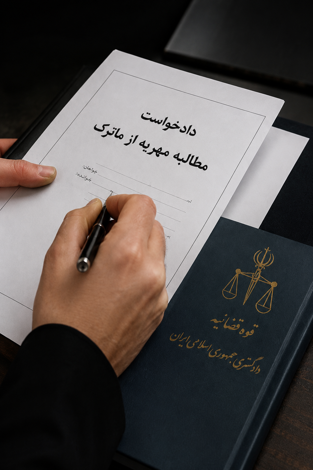 گرفتن مهریه از ارث همسر | شرایط، مراحل قانونی و اولویت مهریه از ماترک متوفی